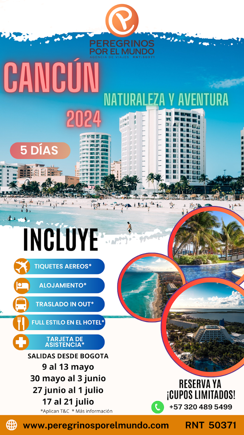 CANCUN 2024 - NATURALEZA Y AVENTURA