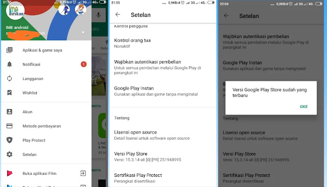  Kali Ini saya ingin menyebarkan perihal cara update versi Google play dengan gampang Update, Cara memperbarui Versi google play dengan Mudah