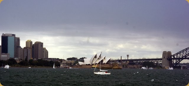 IFR - Tall Ships entering Sydney Harbour - bloody weather!!!!