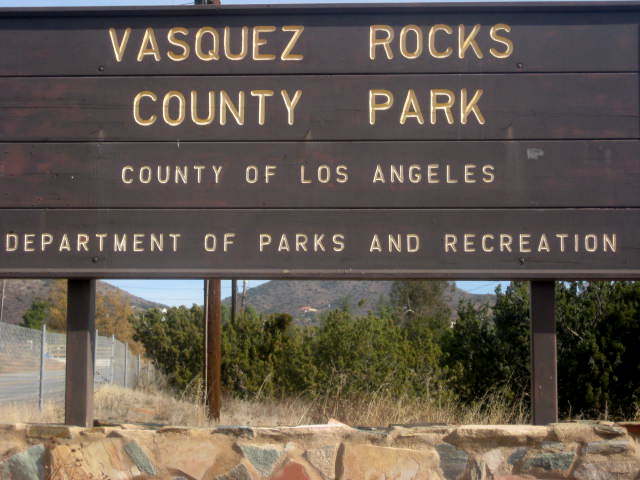 Vasquez Rocks County Park did