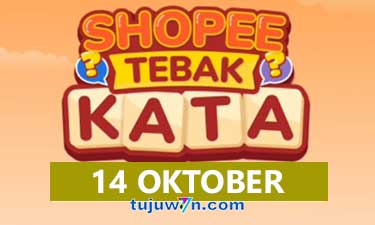 kunci jawaban tebak kata shopee harian tantangan 14 oktober 2022 terbaru