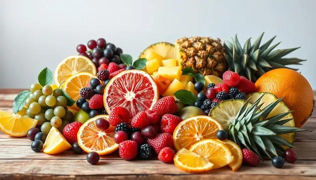 Fresh Fruits for Ambrosia Salad