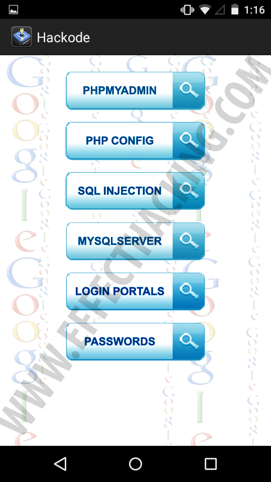 Hackode - Android App For Hackers
