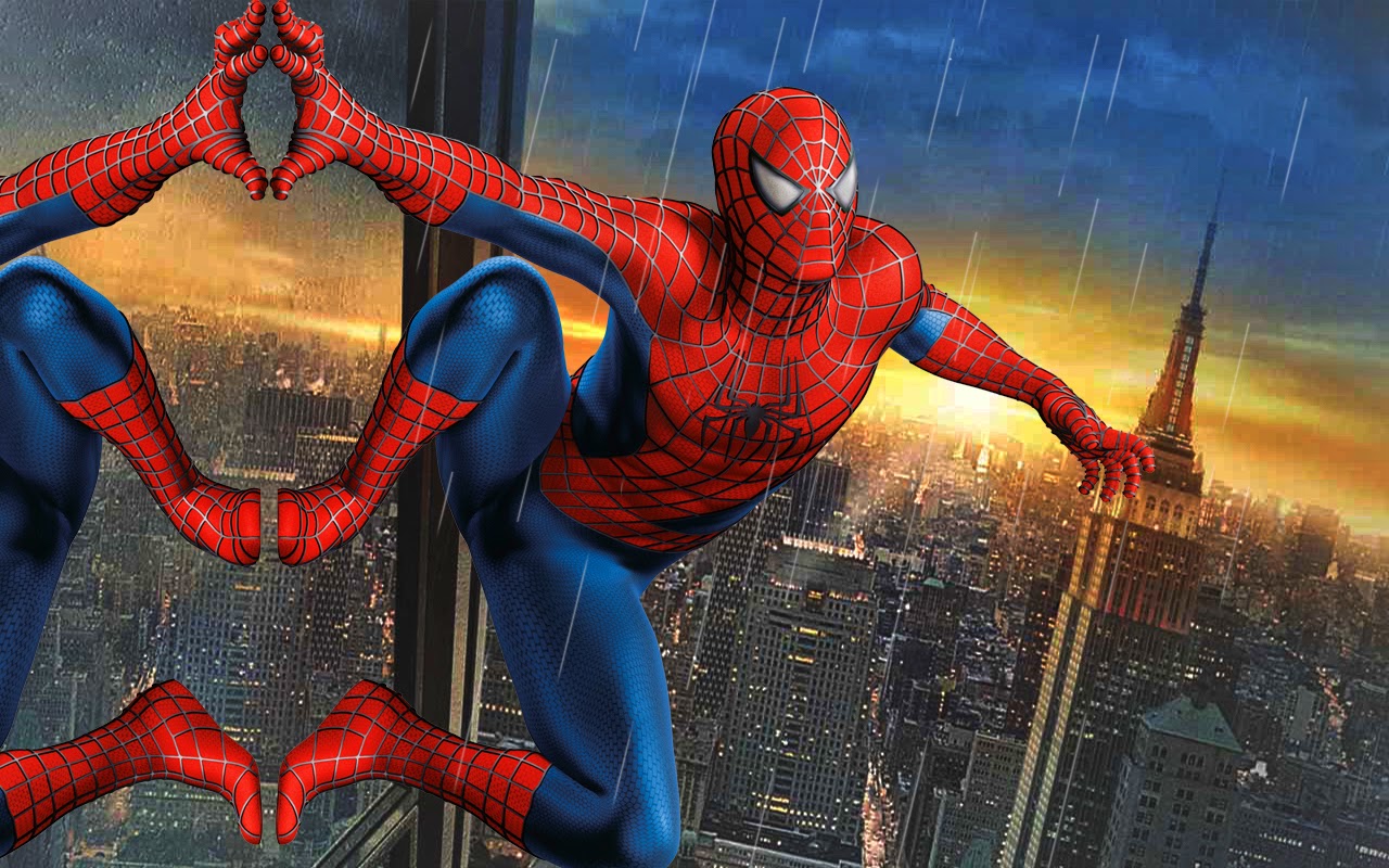 Wallpaper Gambar Spiderman Kartun  Keren Terbaru Gambar  