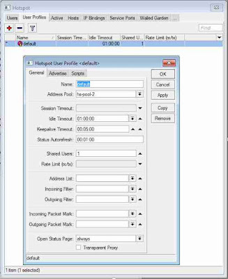 cara Setting Idle Timeout Dan Keepalive Timeout User Hotspot Mikrotik RouterOS