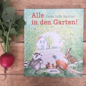 Kinderbuch Alle in den Garten Atlantis Verlag Ernte teilen