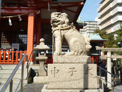 鶴見神社狛犬