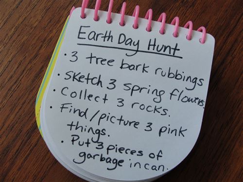 Popular Earth Day Scavenger Hunt Ideas