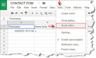 Cara Mengaktifkan Email Notifikasi Google Form