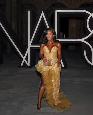 Jackie Aina fashion and style looks latest