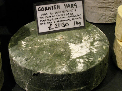 Cornish Yarg wrapped in wild nettle leaves - Neal's Yard Dairy