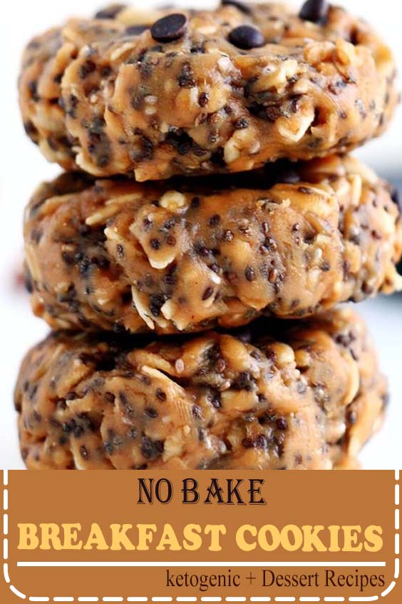 These No-Bake Breakfast Cookies are easy to make, healthy, packed with protein and simply delicious. They can be whipped up in less than 5 minutes and stored for up to two weeks.