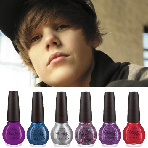 That's right, tween heartthrob Justin Bieber has collaborated with Opi's new 