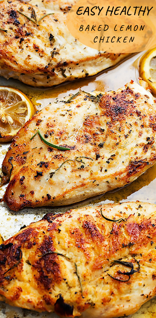 Easy Healthy Baked Lemon Chicken Recipes