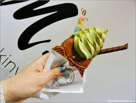 Taiyaki y Helado de Matcha en Nueva York