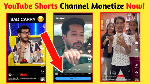 Finally YouTube Shorts Channel Monetizetion Start Ho Gaya.