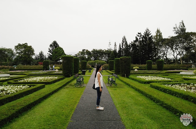 Taman Perancis di Taman Bunga Nusantara