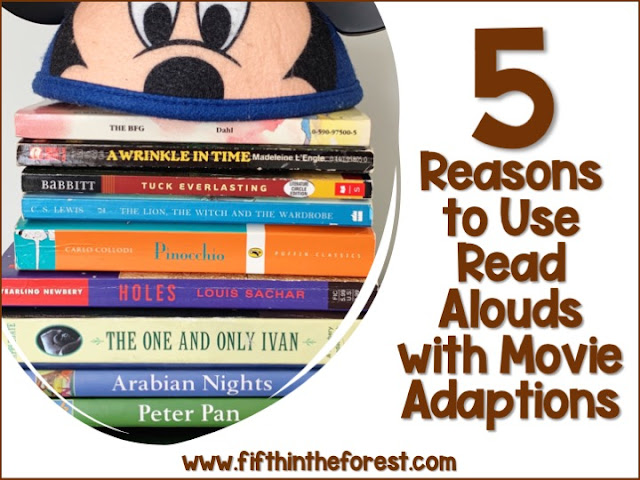 Image for 5 Reasons to Use Read Alouds with Movie Adaptations in Upper Elementary