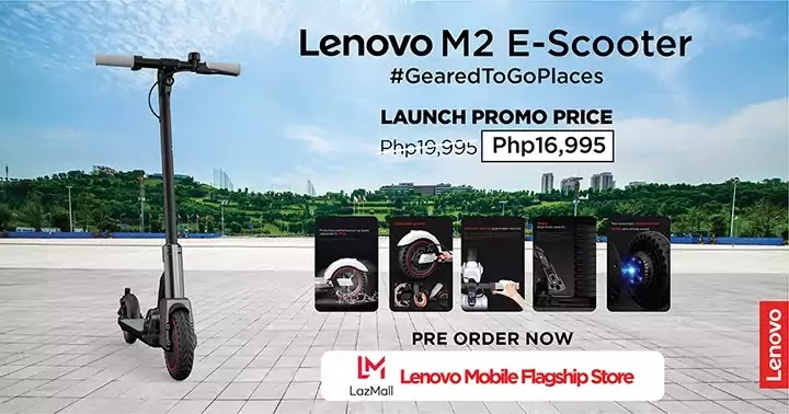 Lenovo M2 electric scooter Special launch deals