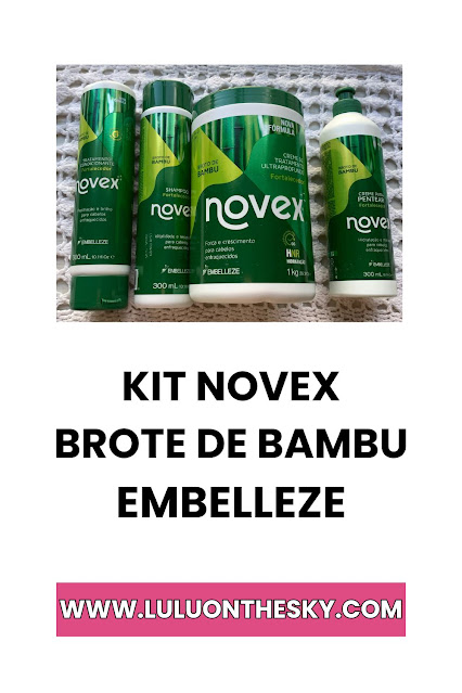 Kit Novex Broto de Bambu Embelleze