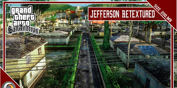 GTA San Andreas Jefferson Retextured Mod Pack 2022