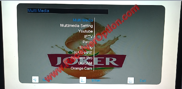 JOKER 1506TV 512 4M NEW SOFTWARE WITH ECAST & ORANGE IPTV OPTION