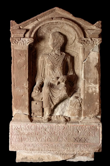 Επιτύμβια στήλη, Αγγλία, μεταξύ 100- 200 μ.Χ. [Credit: British Museum]