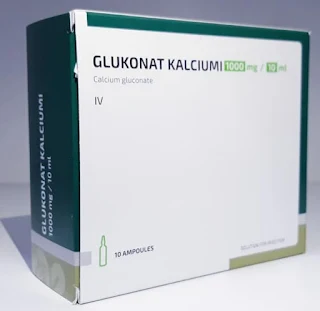 GLUKONAT KALCIUMI حقن