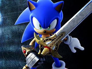 Sonic and The Dark Knight 3D Video Game HD Wallpaper