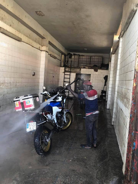 Road to Dakar con la Africa Twin