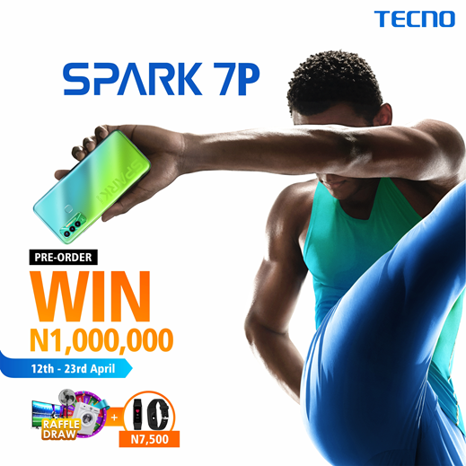 TECNO’S SPARK 7 IS HERE WITH AN UNBEATABLE PRE-ORDER GAME