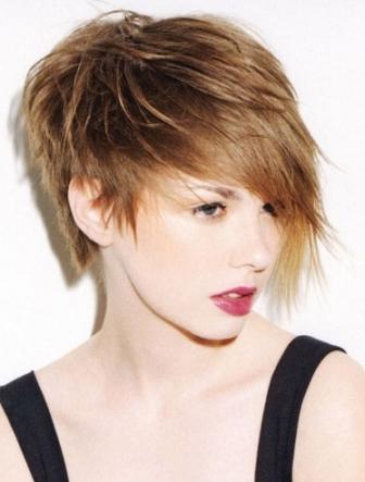 short choppy hairstyles