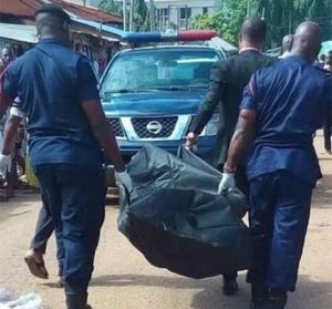 A Man Dies by Suicide at Kasoa Pylon