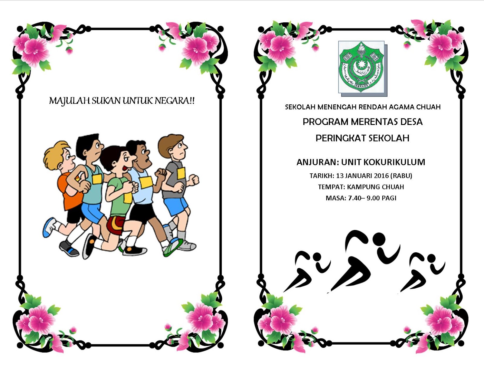 Contoh Buku Program Sukan Sekolah - Contoh Club