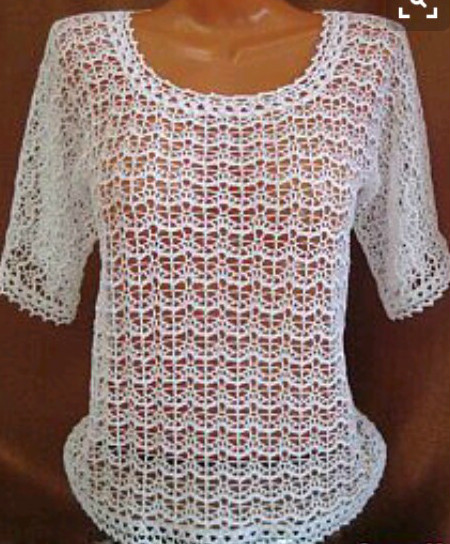 Blouse Crochet | Free Patterns Easy