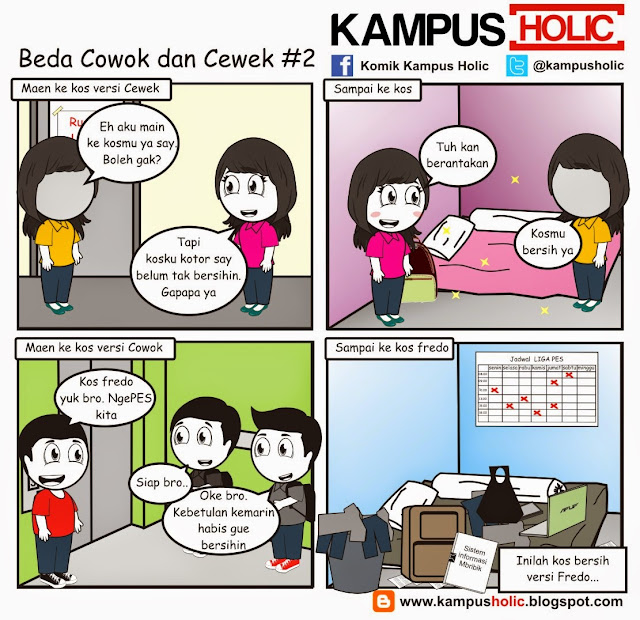 #887 Beda Cowok dan Cewek #2