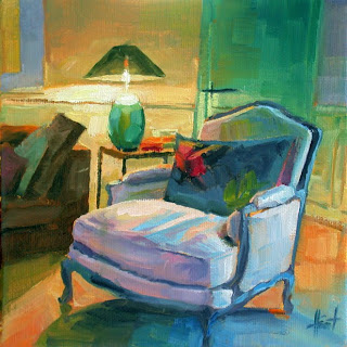 Comfy Chair by Liza Hirst