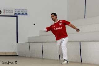 pilota valenciana, escala i corda