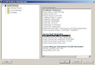 ArcGIS Service Pack 3