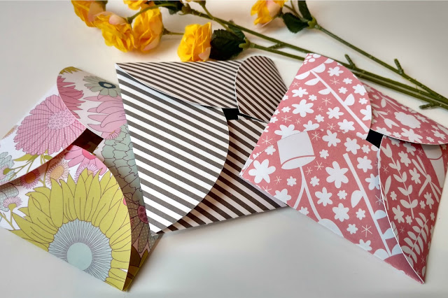 I love how simple these cards and envelopes are to make and they turned out so cute!