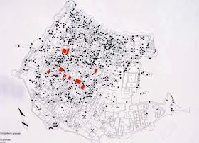 Map Bomb Damage Recent Civil War Dubrovnik croatia