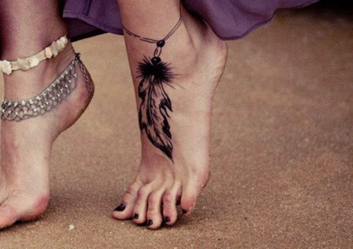 tatuajes para pies de chicas