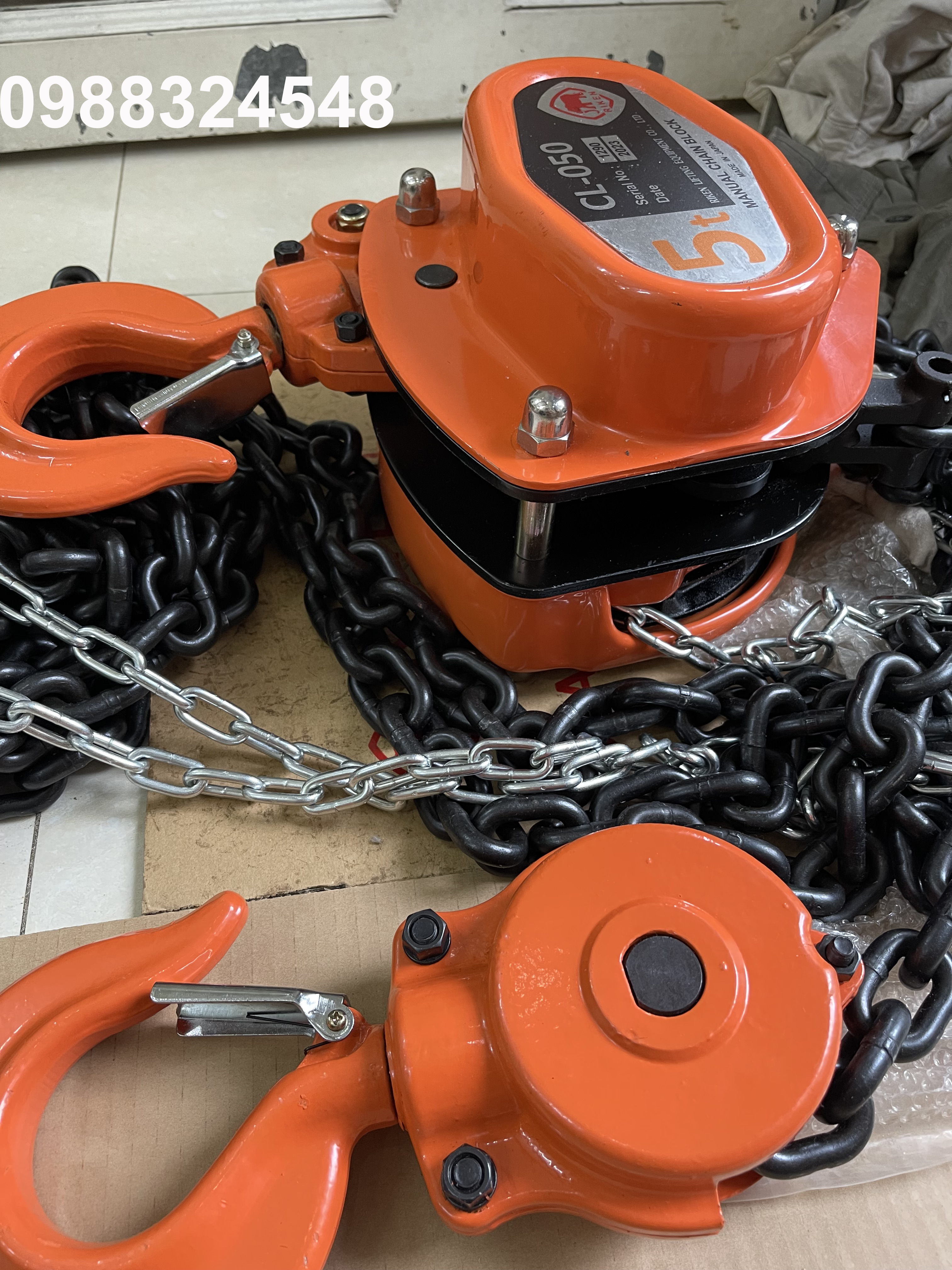 Pa lăng kéo tay Riken 5 tấn CL050 / CL050 Riken Manual Chain Hoist