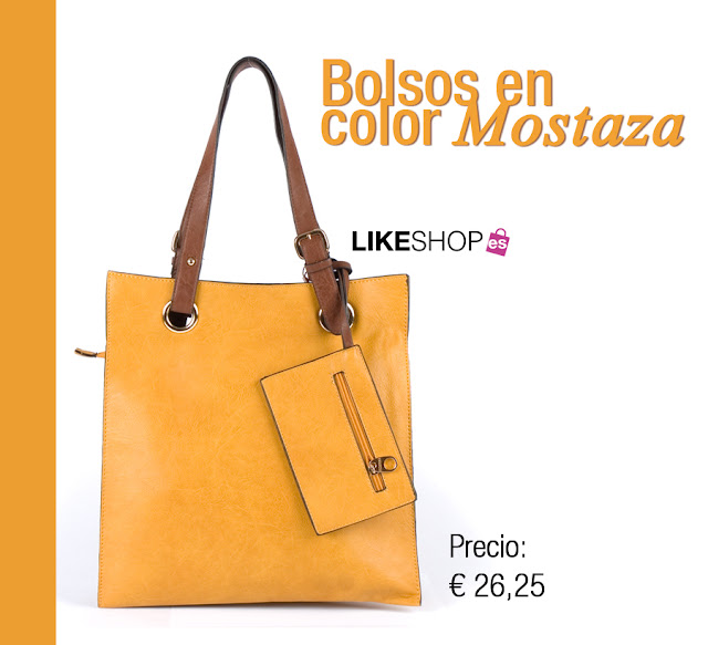 bolso economico mostaza