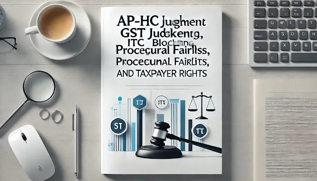 AP-HC's-Key-GST-Judgment-on-ITC-Blocking,-Procedural-Fairness,-and-Taxpayer-Rights