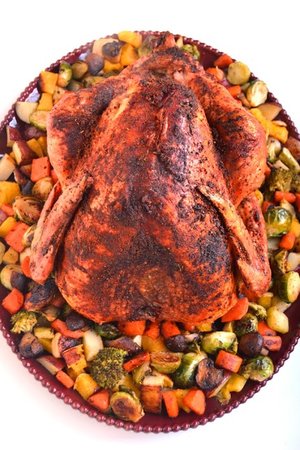 Cajun Turkey with Roasted Vegetables