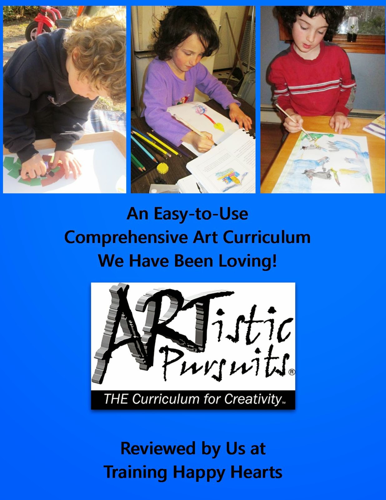 http://traininghappyhearts.blogspot.com.au/2014/04/an-open-and-go-art-curriculum-were.html