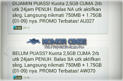 Kode Tersembunyi *111# Tri 2,5GB 2Ribu