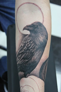 Crow Tattoo Designs