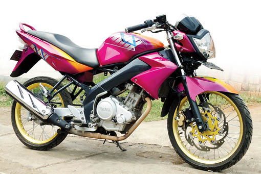 Vixion Modif Ninja - Vixion Modif Ninja 250 - Pecinta Dunia Otomotif - New vixion dibalut rasa ninja!!!